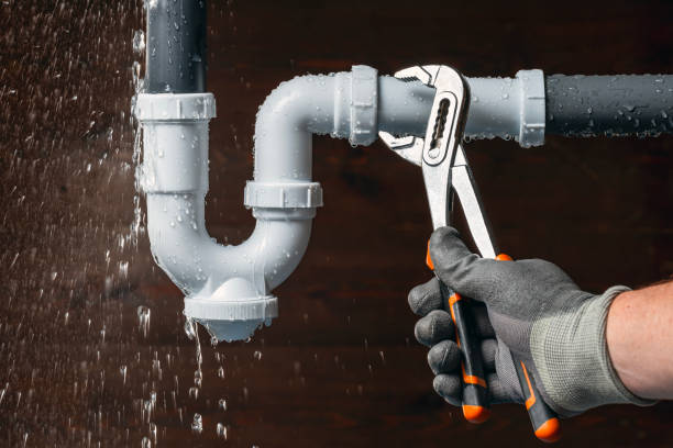 Professional Water Line Repair technician working in Beaumont, CA